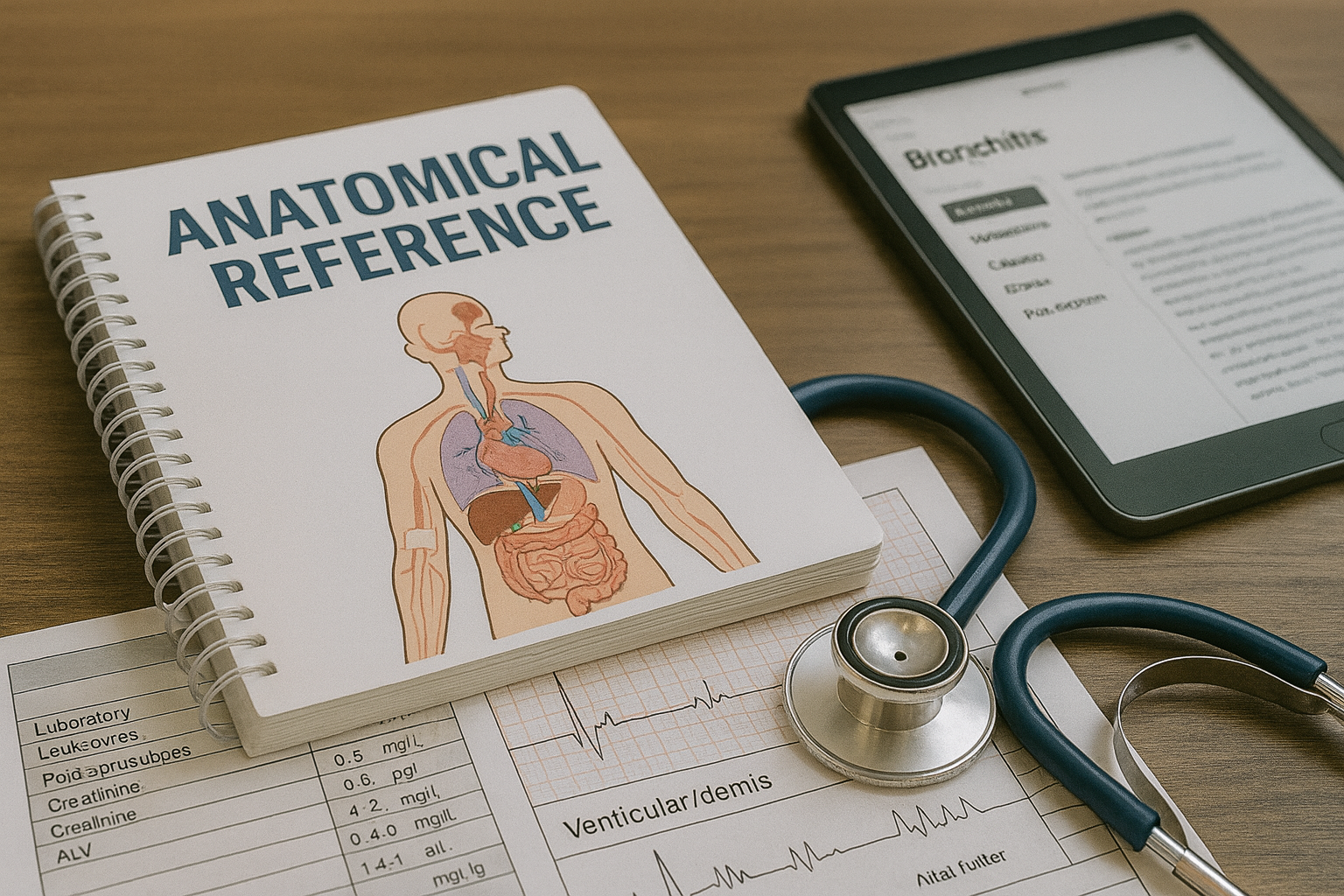 Clinical reference materials and cheat sheets
